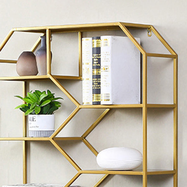 Metal Floating Book Shelf Wall Mounted Shelves Included Shelf Bookcase for Study Room