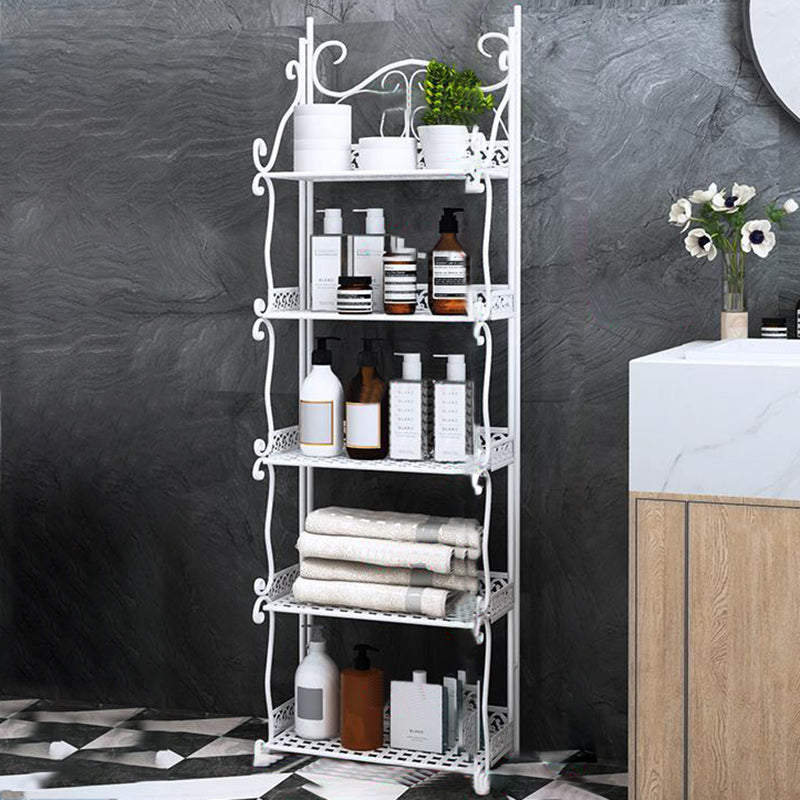Contemporary Bookcase Metal Shelf Bookcase with Shelves for Living Room