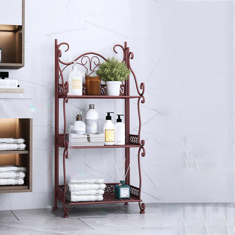 Contemporary Bookcase Metal Shelf Bookcase with Shelves for Living Room