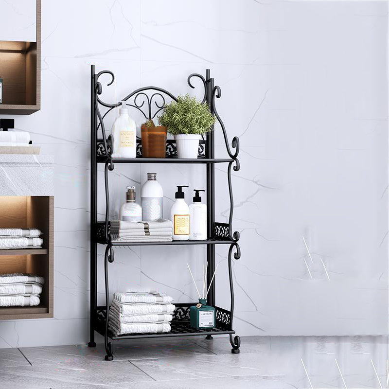 Contemporary Bookcase Metal Shelf Bookcase with Shelves for Living Room