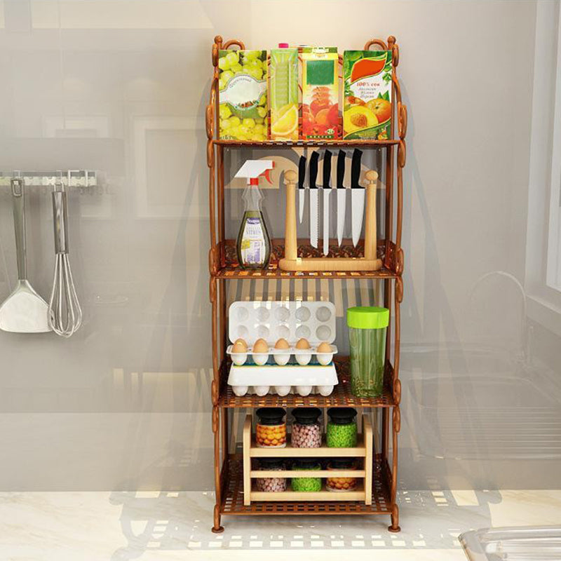 Contemporary Bookcase Metal Shelf Bookcase with Shelves for Living Room