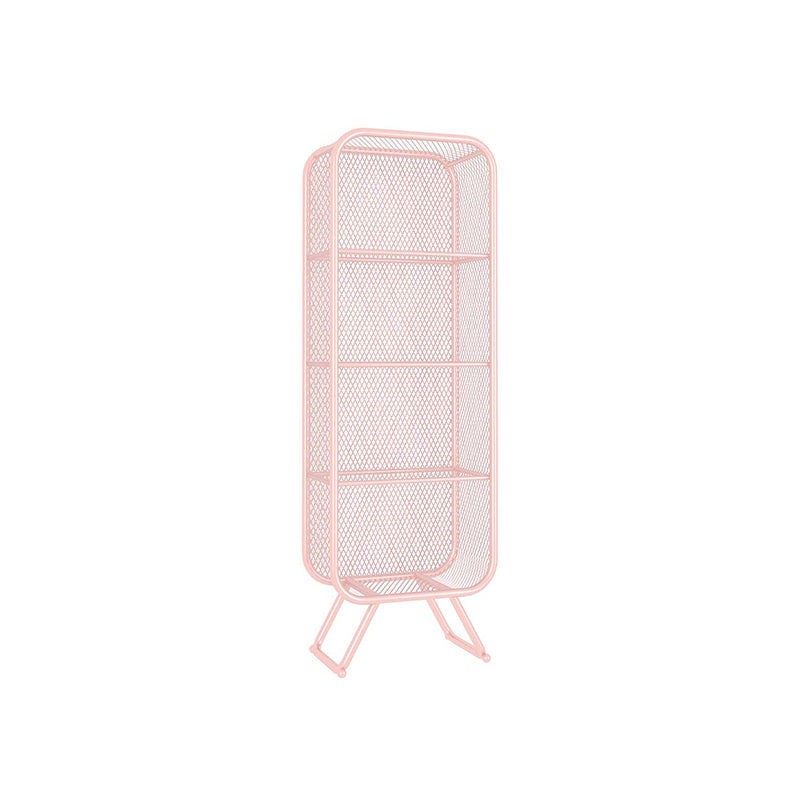 Contemporary Metal Bookshelf Standard Shelf Bookcase for Study Room