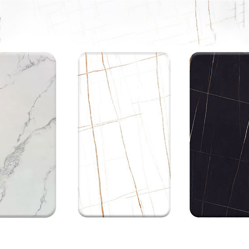 Modern Open Back Bookshelf Metal Shelf Bookcase for Living Room