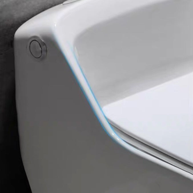 Modern Siphon Jet Toilet Bowl Floor Mount Flush Toilet with Toilet Seat