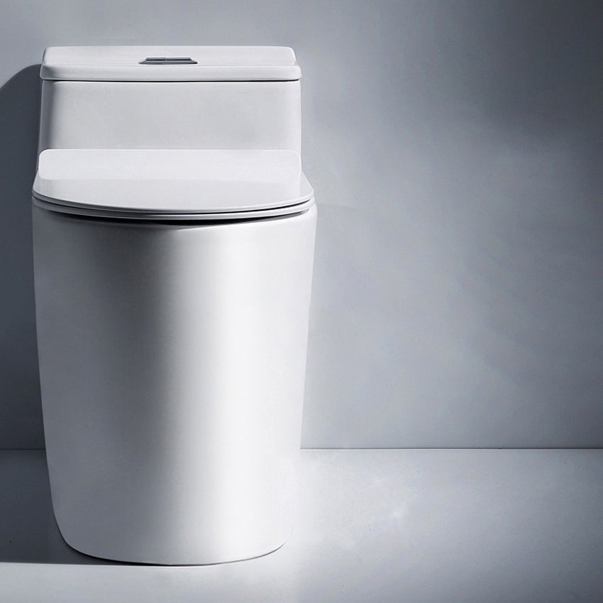 Modern One Piece Toilet Bowl Floor Mount Flush Toilet with Seat