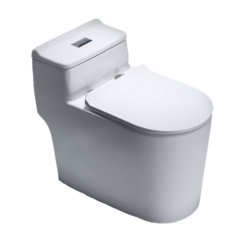 Modern One Piece Toilet Bowl Floor Mount Flush Toilet with Seat