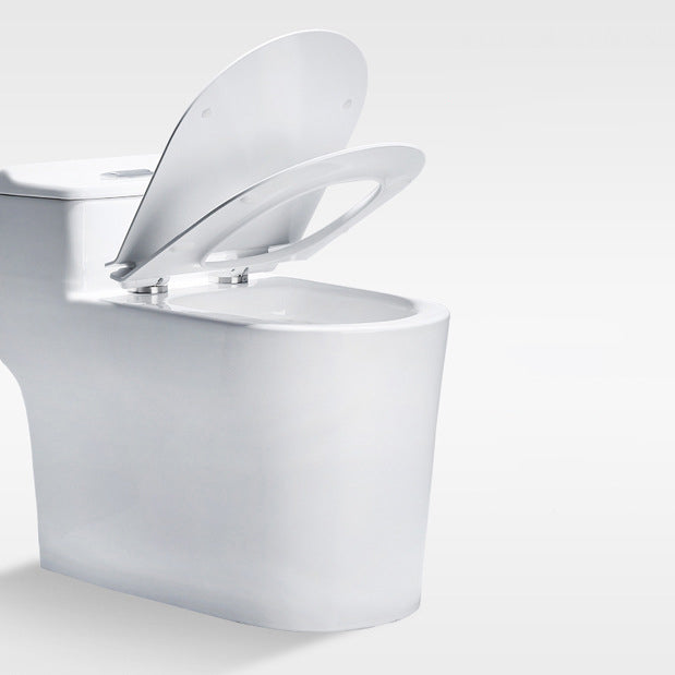 Modern One Piece Toilet Bowl Floor Mount Flush Toilet with Seat