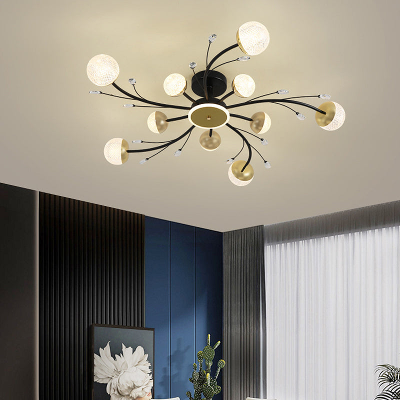 Branch Shape Flush Mount Ceiling Light Modern Fixture Flush Mount Lamp for Dining Room