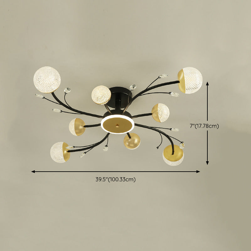Branch Shape Flush Mount Ceiling Light Modern Fixture Flush Mount Lamp for Dining Room
