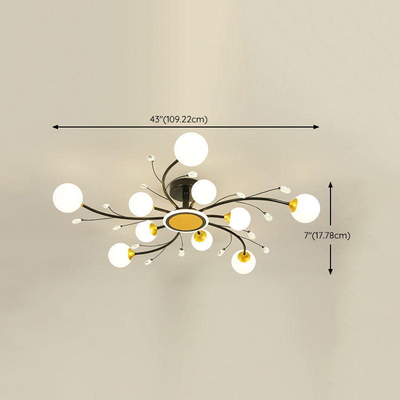 Flush Mount Ceiling Light Modern Fixture Flush Mount Lamp for Living Room