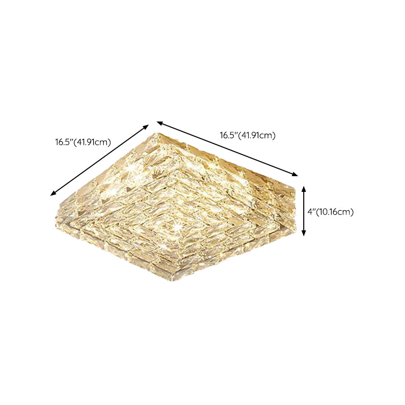 Unique Shape Flush Mount Ceiling Light Modern Ceiling Mounted Fixture for Living Room