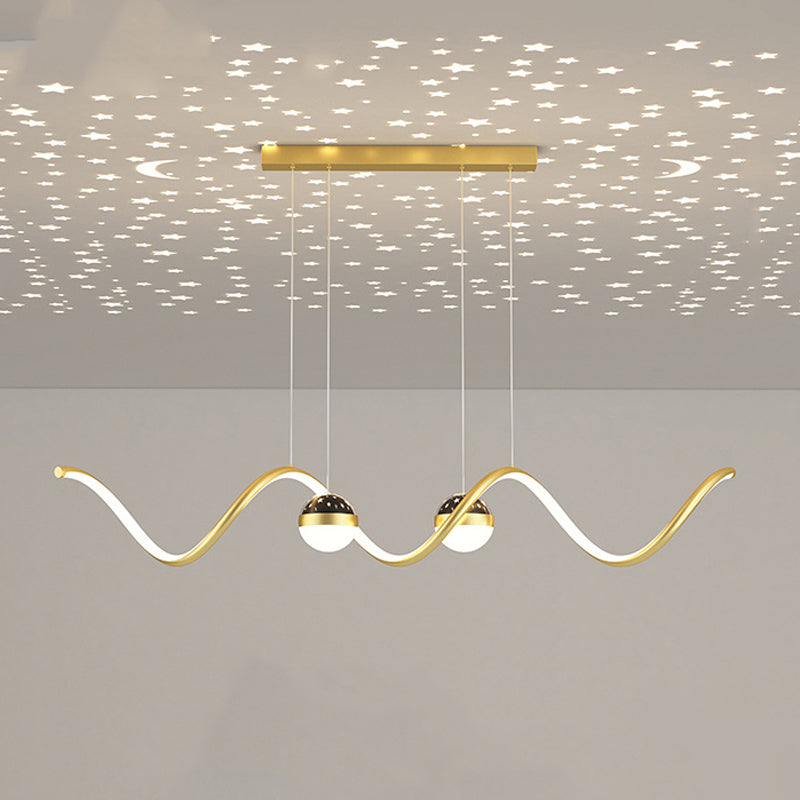 Modern Hanging Ceiling Light Metal 3 Light Pendant Lighting Fixtures for Dining Room