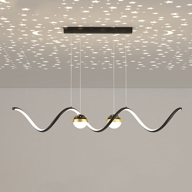 Modern Hanging Ceiling Light Metal 3 Light Pendant Lighting Fixtures for Dining Room