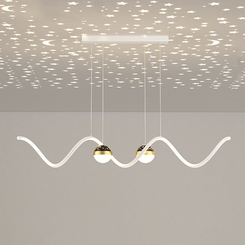Modern Hanging Ceiling Light Metal 3 Light Pendant Lighting Fixtures for Dining Room