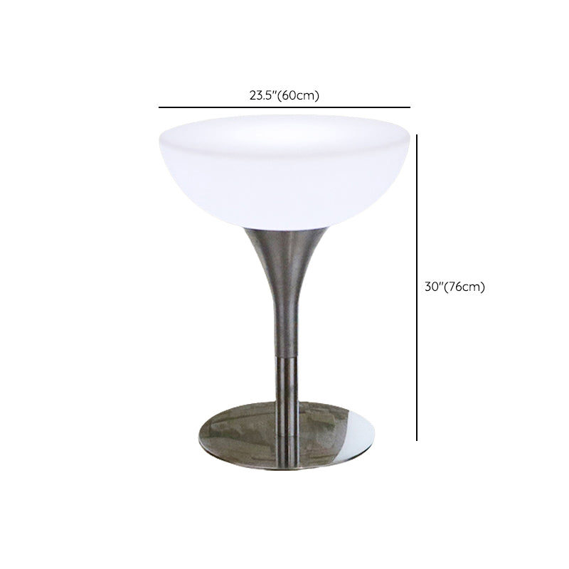 Polyethylene Round Table Industrial Style Commercial Outdoor Bar Table