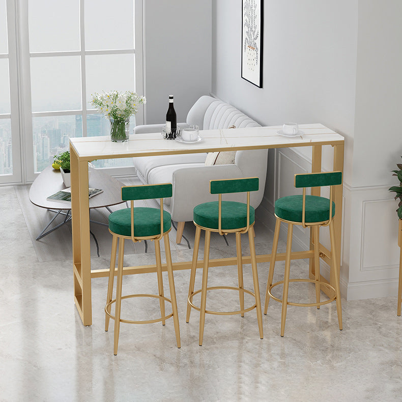 Sintered Stone Bar Table Modern Dining Table for Kitchen Living Room Coffee Room