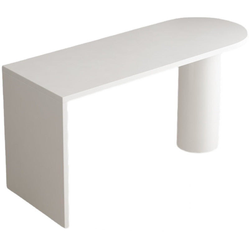 Solid Wood Modern Bar Table Rectangle Dining Table for Kitchen Living Room