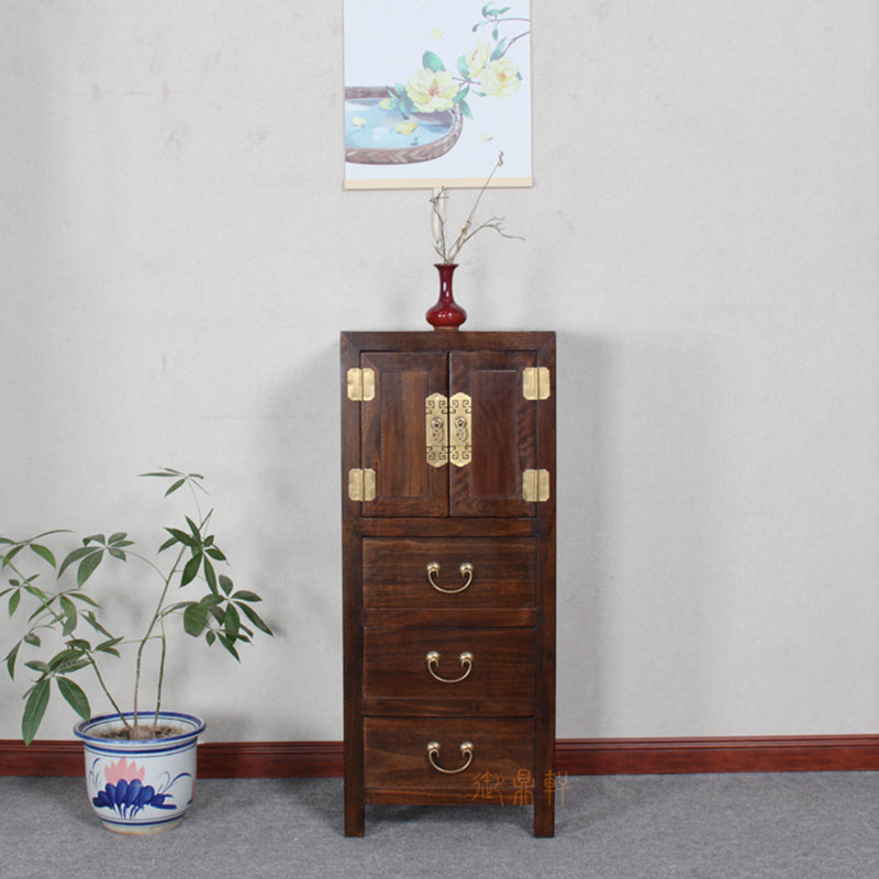 Traditional Solid Wood Storage Chest Bedroom Chest with Drawers