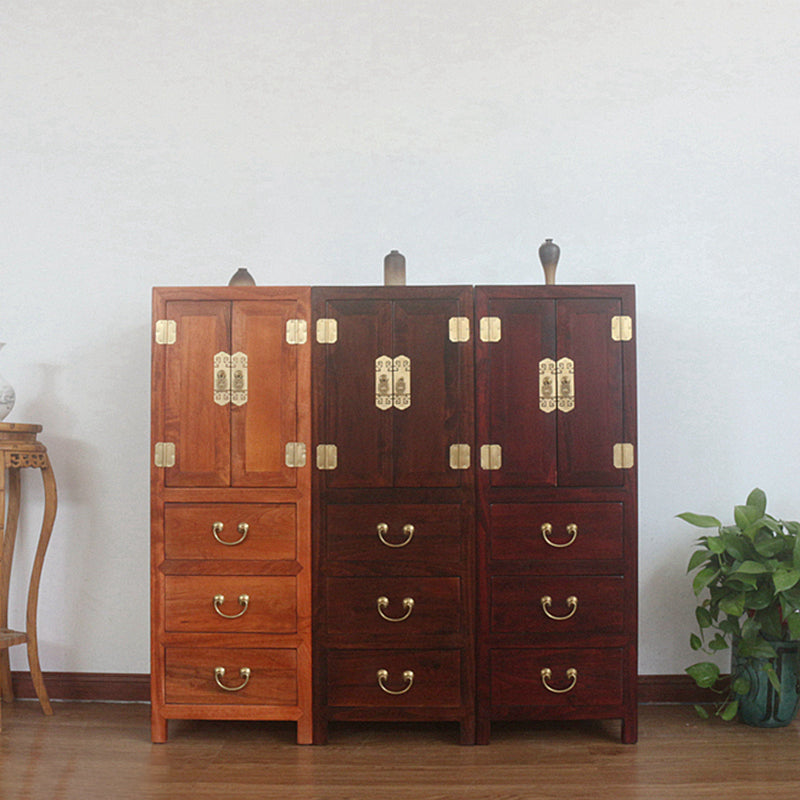 Traditional Solid Wood Storage Chest Bedroom Chest with Drawers