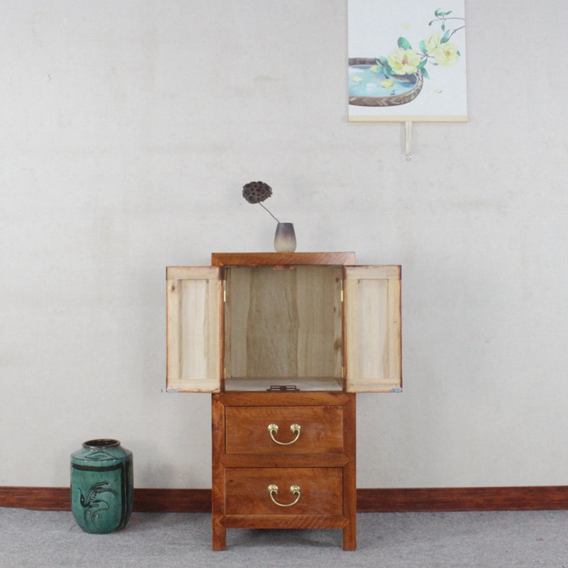 Traditional Solid Wood Storage Chest Bedroom Chest with Drawers
