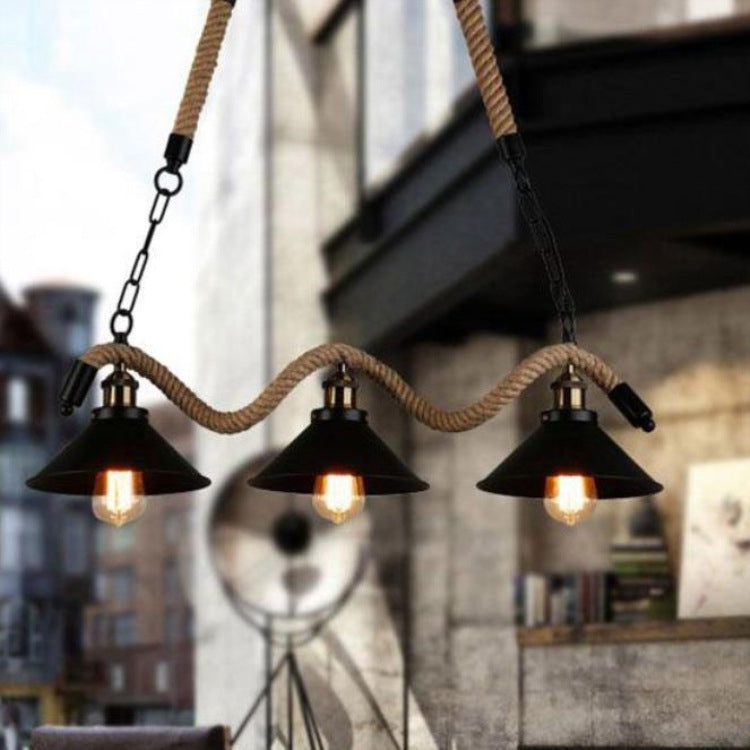 Industrial Hanging Ceiling Light Metal Pendant Lighting Fixtures for Living Room
