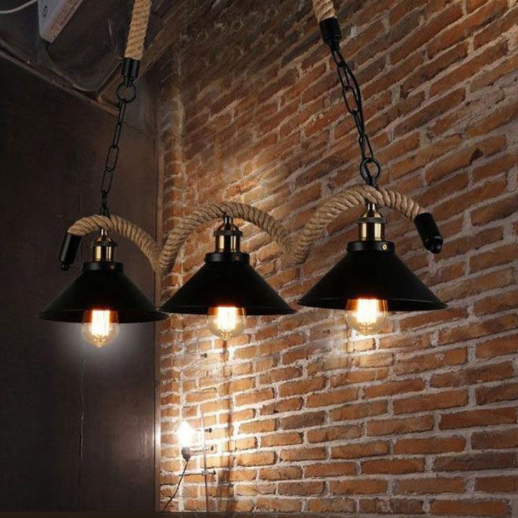 Industrial Hanging Ceiling Light Metal Pendant Lighting Fixtures for Living Room