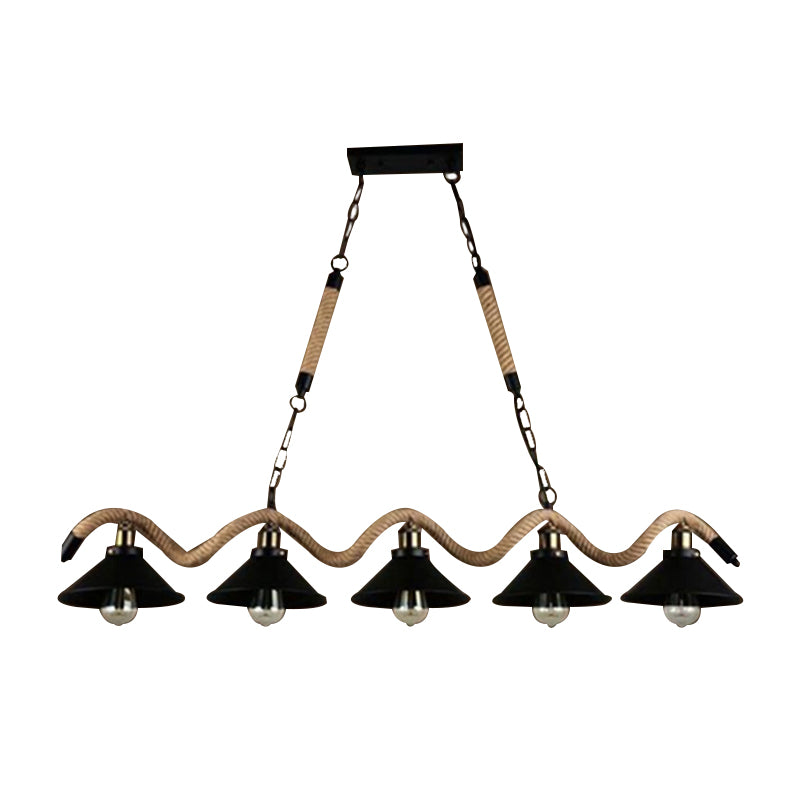 Industrial Hanging Ceiling Light Metal Pendant Lighting Fixtures for Living Room