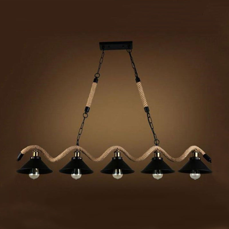 Industrial Hanging Ceiling Light Metal Pendant Lighting Fixtures for Living Room