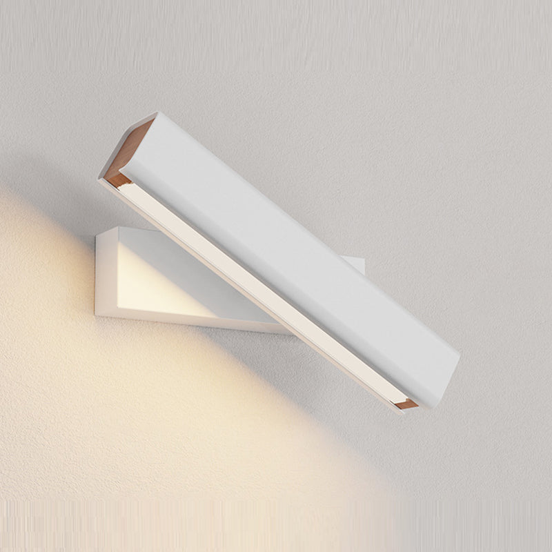 Metal Square Shape Wall Sconce Modern Style 1 Light Wall Light Fixture