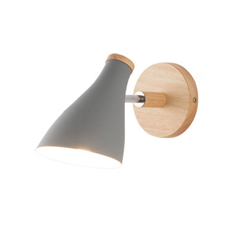 Metal Geometric Shape Wall Sconce Modern Style 1-Light Wall Light Fixture