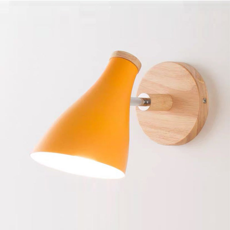 Metal Geometric Shape Wall Sconce Modern Style 1-Light Wall Light Fixture