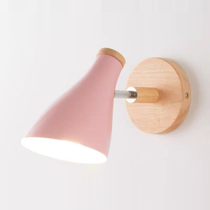 Metal Geometric Shape Wall Sconce Modern Style 1-Light Wall Light Fixture