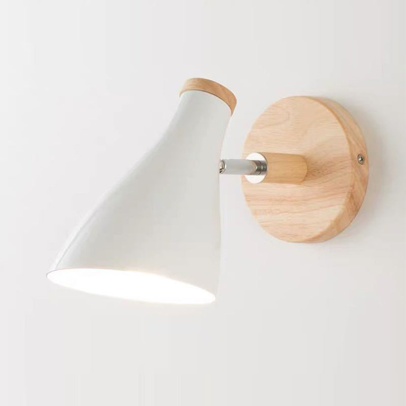 Metal Geometric Shape Wall Sconce Modern Style 1-Light Wall Light Fixture