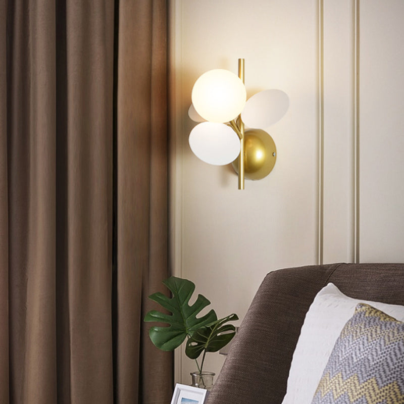 Metal Unique Shape Wall Sconce Modern Style Multi Lights Wall Light Fixture