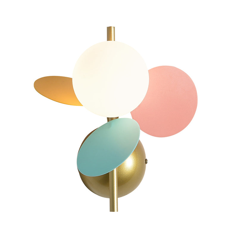 Metal Unique Shape Wall Sconce Modern Style Multi Lights Wall Light Fixture