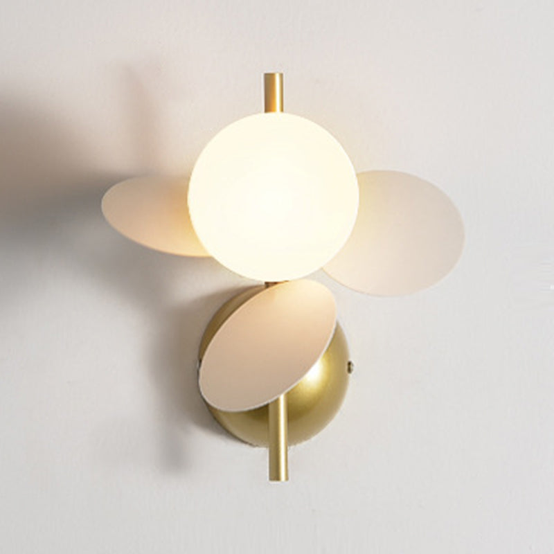 Metal Unique Shape Wall Sconce Modern Style Multi Lights Wall Light Fixture