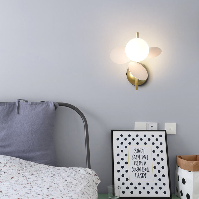 Metal Unique Shape Wall Sconce Modern Style Multi Lights Wall Light Fixture