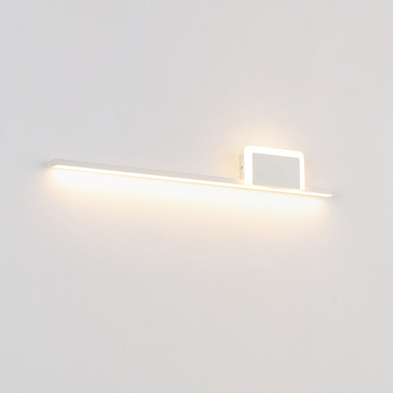Minimal Linear Wall Mount Lamp Metal 2 Lights Wall Light Sconces