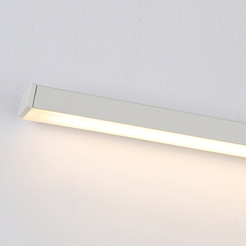 Minimal Linear Wall Mount Lamp Metal 2 Lights Wall Light Sconces
