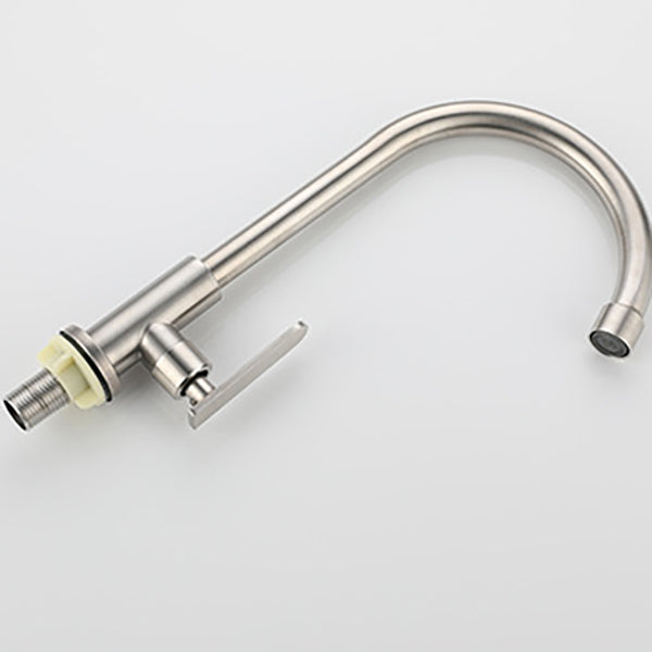 Contemporary Single Handle Kitchen Faucet Pull down 1-Hold Bar Faucet