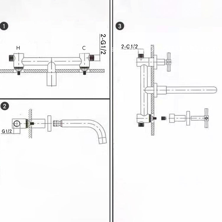 Modern Faucets 1-Handle and 2-Hole Stainless Steel Spring Spout Bar Faucet