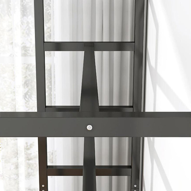 Metal Etagere Shelf Bookcase Vertical Open Book Shelf for Home