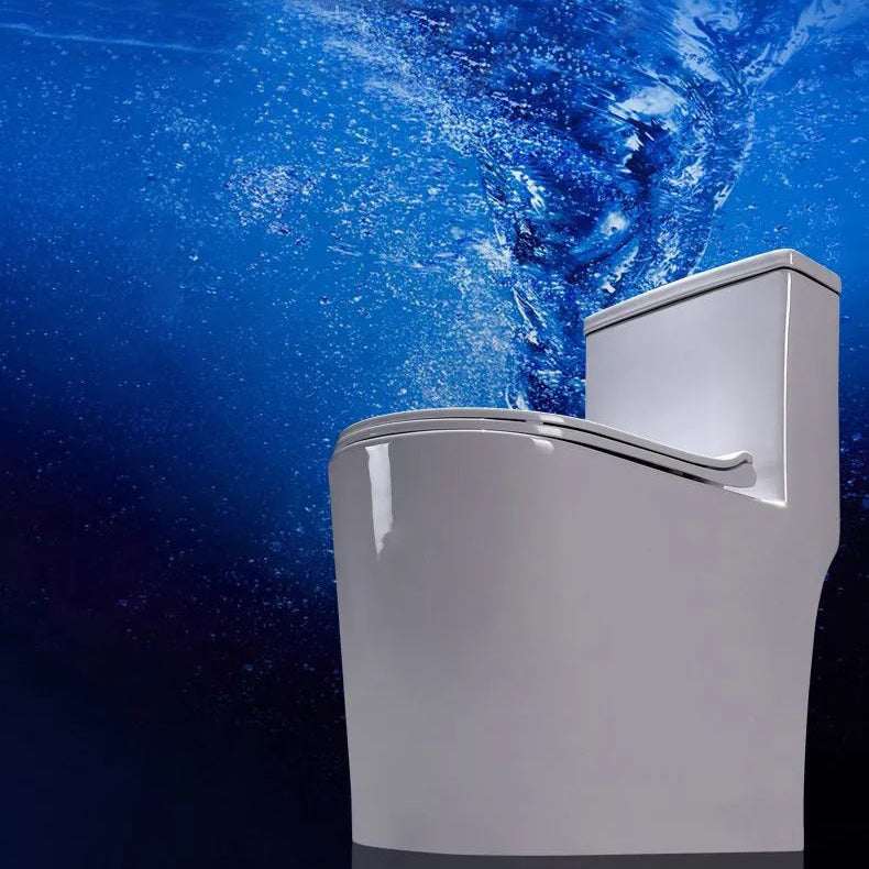 Modern All-In-One Toilet Bowl Floor Mounted Siphon Jet ABS Urine Toilet