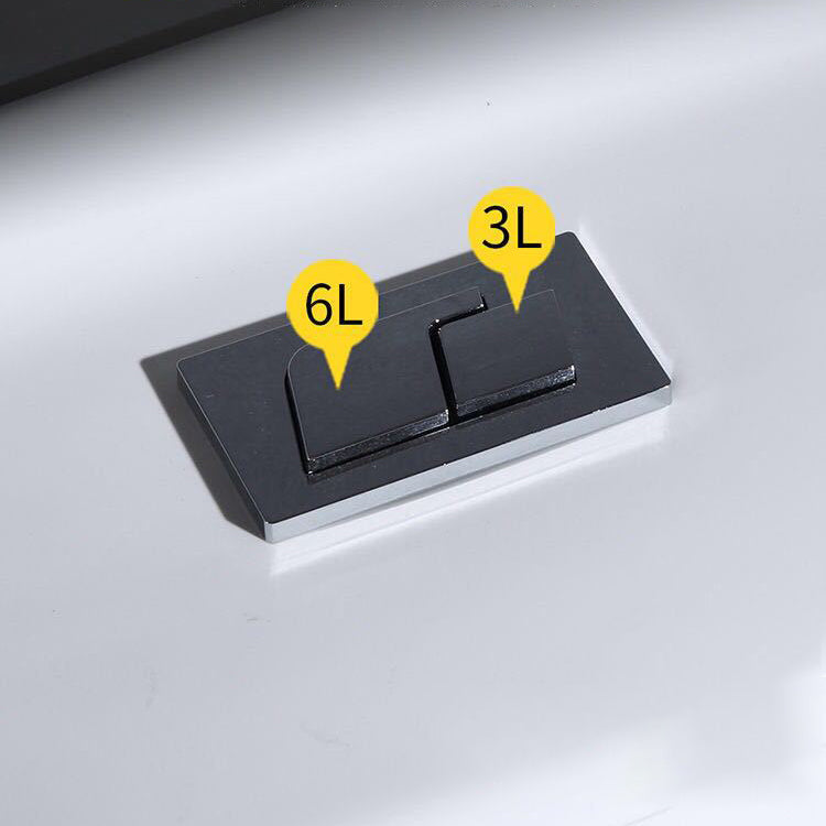 Modern All-In-One Toilet Bowl Floor Mounted Siphon Jet ABS Urine Toilet