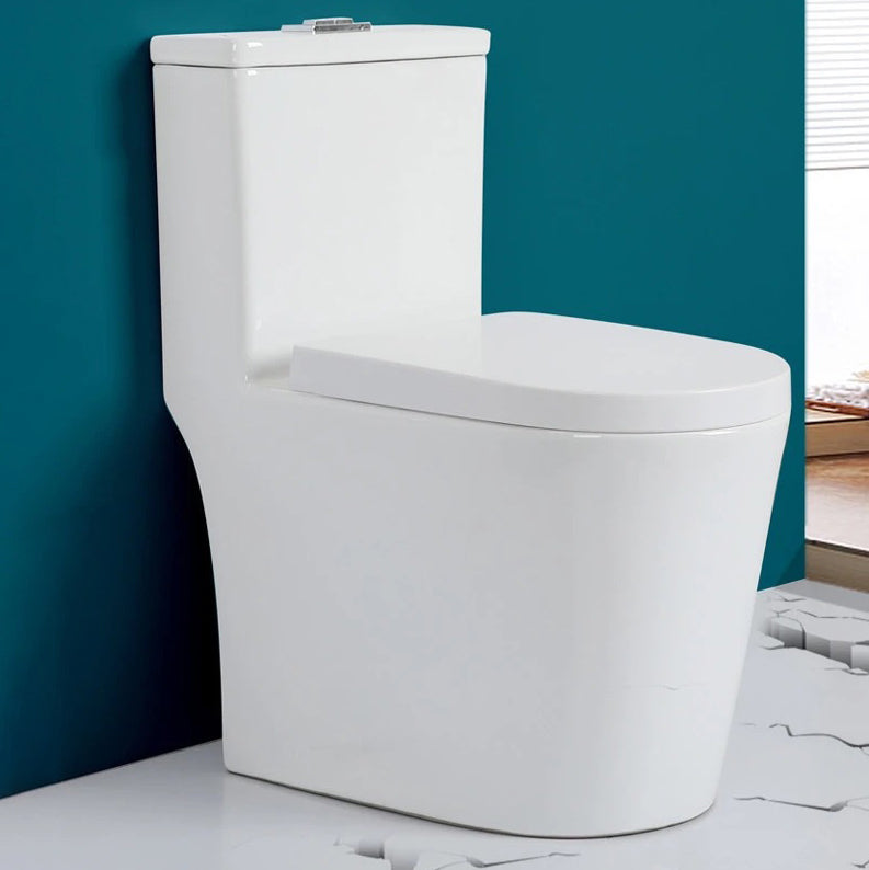 Modern All-In-One Toilet Bowl Floor Mounted Siphon Jet ABS Urine Toilet