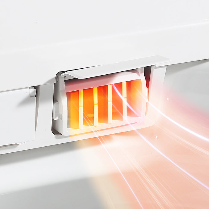 Modern Flush Toilet Concealed Tank One-Piece Toilet with Slow Close Seat