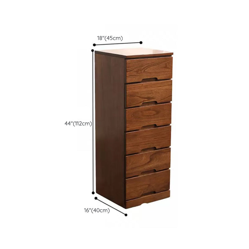 Contemporary Lingerie Chest Wood Bedroom Dresser with Drawers