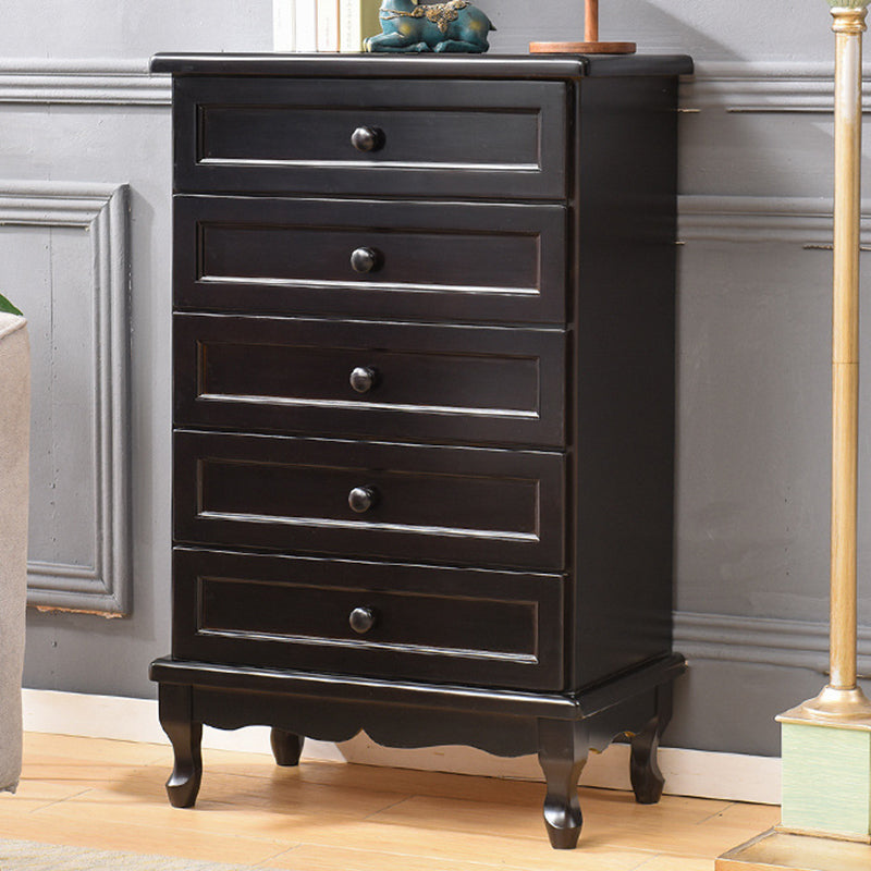 Nautical Solid Wood Storage Chest Bedroom Chest with Drawers