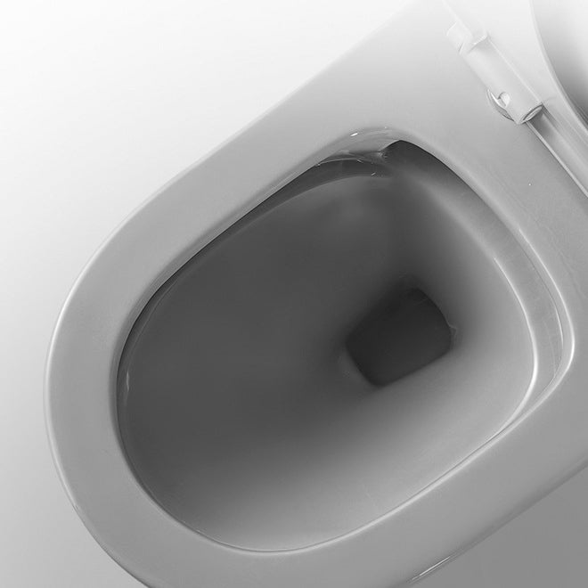 Modern One Piece Toilet Bowl Siphon Jet Flush Toilet with Seat