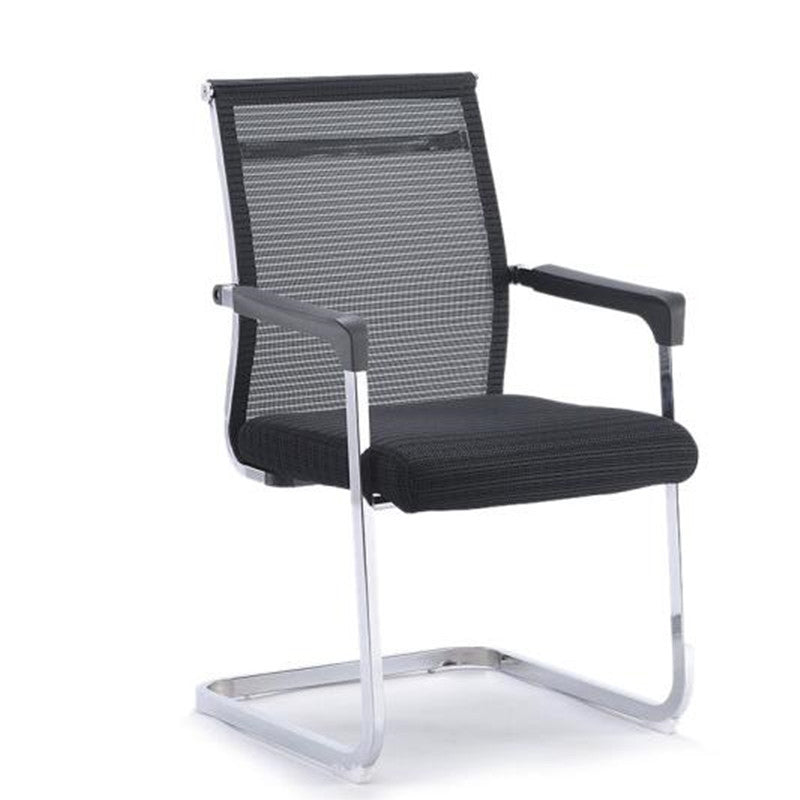Modern Fixed Arms Office Chair Breathable AirGrid Desk Chair